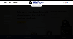 Desktop Screenshot of minifaber.it
